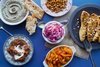 A Spiced Chicken Feast with Baba Ghanoush