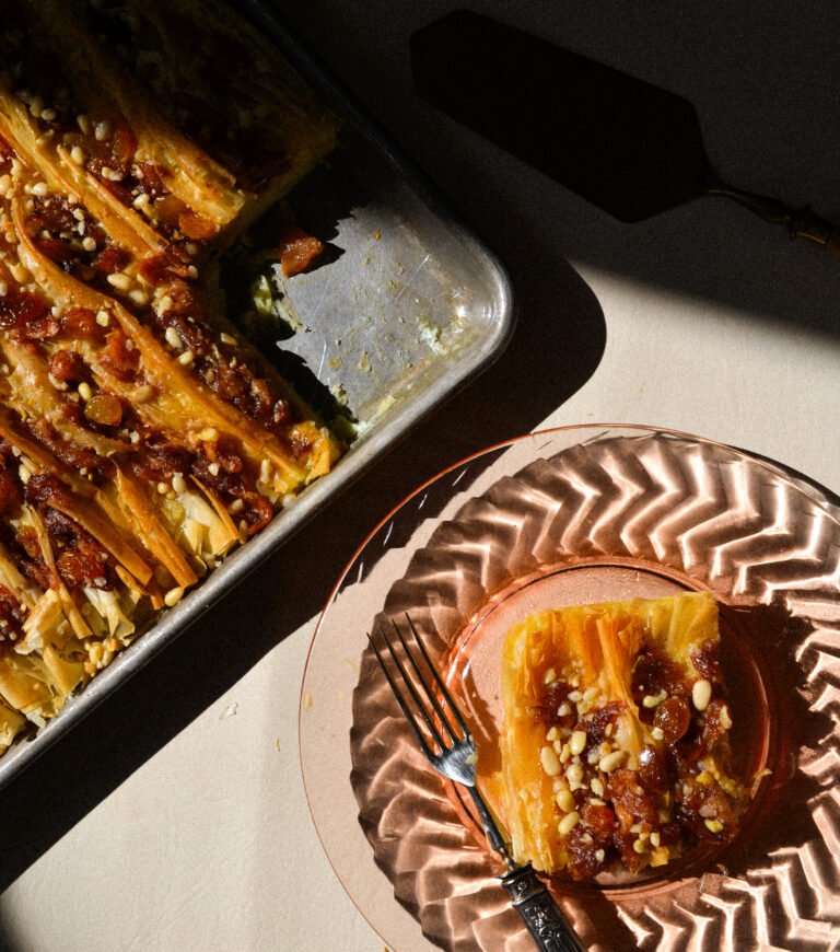 Apple Ricotta Crinkle Cake