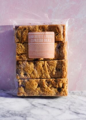 Chocolate Chunk Espresso Bars